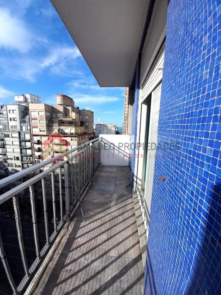 Hermoso Dpto monoambiente Piso 11, ubicado en Santa Fe 1624 Mar del Plata