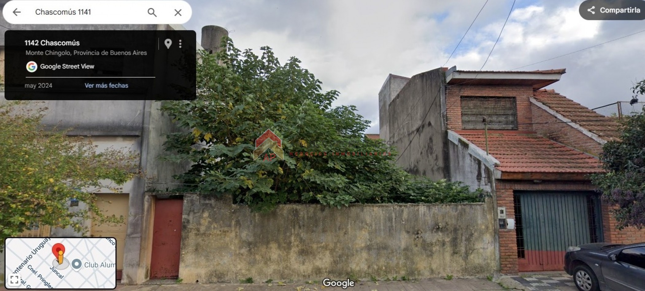 Terreno de 302 m2, ubicado en Chascomus 1141 Lanus Este