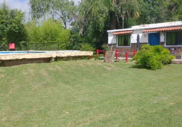 Gran terreno con casa 3 amb y pileta, ubicado en Juan Bautista Alberdi y Bouchard , San Vicente